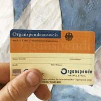 integrated donor cards